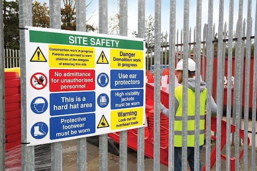 Industrial Awareness and Safety Signage