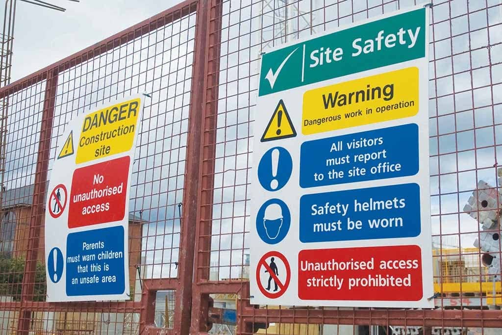 Industrial Awareness and Safety Signage