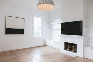 Custom cabinetry and fireplace Newtown Victoria